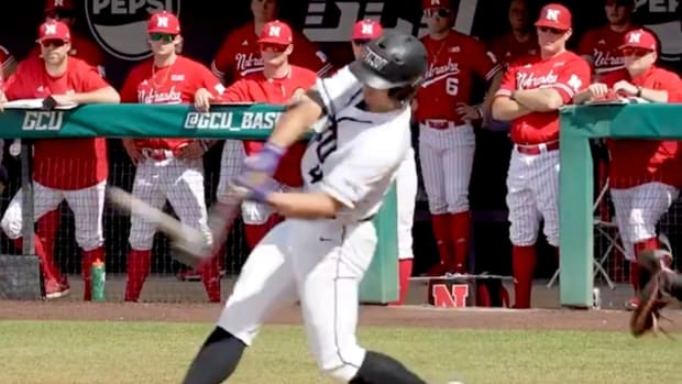 GCU’s Tyler Wilson hits a home run